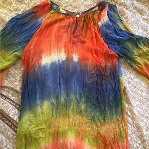 Vibrant Multicolor Women's Top